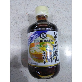 Kikkoman Somen Tsuyu Sauce 300 Ml  คิคโคแมนซอสโซเม็งสึยุ 300 มล