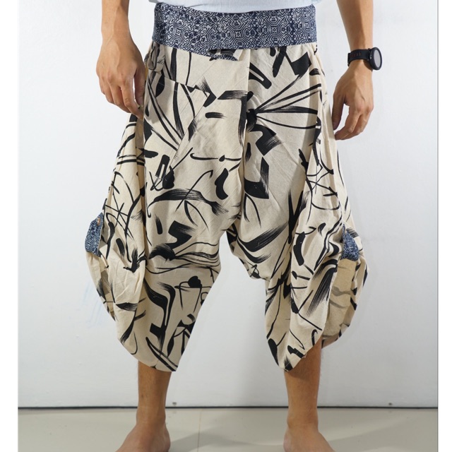Samurai Pants กางเกงซามูไรเอวมัด