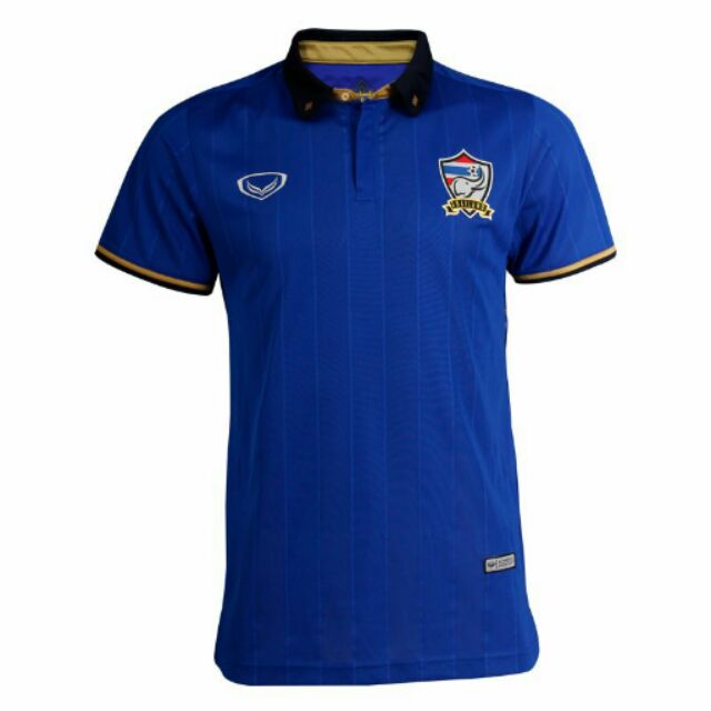 แกรนด์สปอร์ตเสื้อฟุตบอลทีมชาติไทย 2016 สีน้ำเงิน