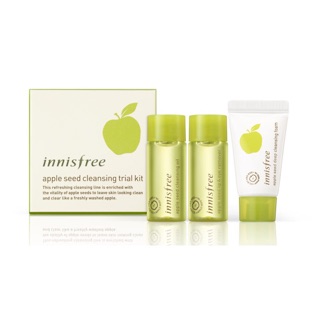 innisfree apple seed cleansing trial kit