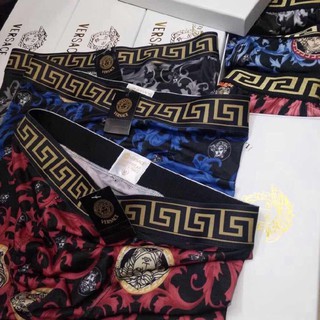 บ๊อกเซอร์ Boxer  ผ้าไนลอน ยืดได้ ใส่สบาย กางเกงในชาย 🔥 Versace 🔥