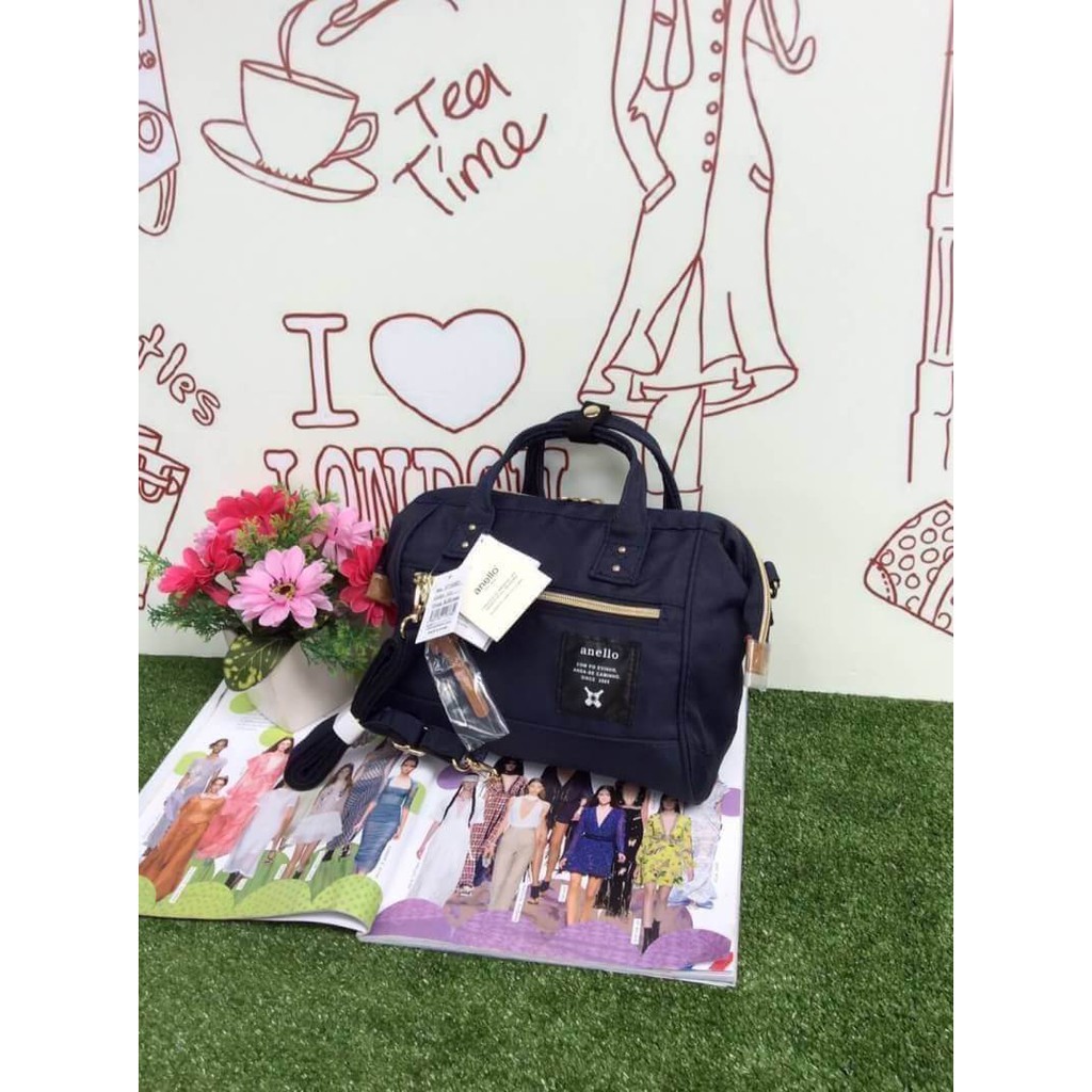 ANELLO POLYESTER CANVAS MINI BOSTON ของแท้จากญี่ปุ่น #4