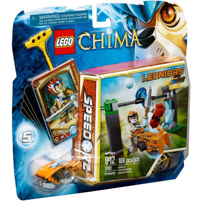 Lego : Chima Chi Waterfall - Leonidas (70102)