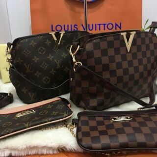 💼:เซต กระเป๋าแบรนด์เนม Louis
🎁: เกรด : พรีเมี่ยม