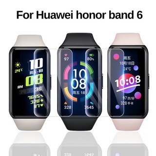 ฟิล์มกันรอยหน้าจอ Tpu 1/5 ชิ้นสําหรับ Huawei Honor Band 6 Hd