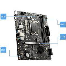 MSI PRO H610M-S DDR4 / DDR 5 M.2 Supports 12th 13th Gen Intel® Core™