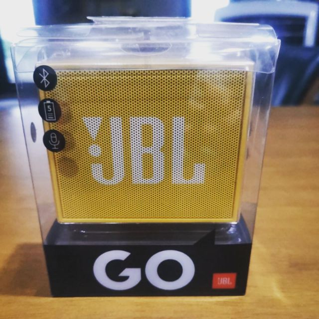 ลำโพง JBL Go มือสองสภาพดี อุปกรณ์ครบกล่อง