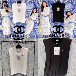 เสื้อยืด TOP CHANEL ชนช๊อป ลายใหม่ 2022SS