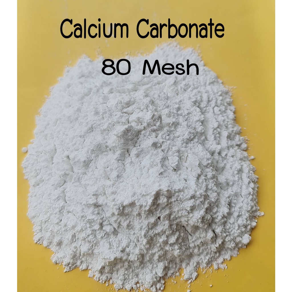 3 Kg/Bag แป้งแคลเซี่ยม แคลเซี่ยมคาร์บอเนต CaCo3 ผงแป้ง สีขาว ละเอียดขนาด 80 , 100, 200, 325 , 500 , 1000 , 1250 เมช