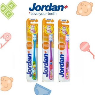 แปรงสีฟันเด็ก Jordan บัดดี้ 5-10 ปี แปรงสีฟันเด็กจอร์แดน  จอแดน