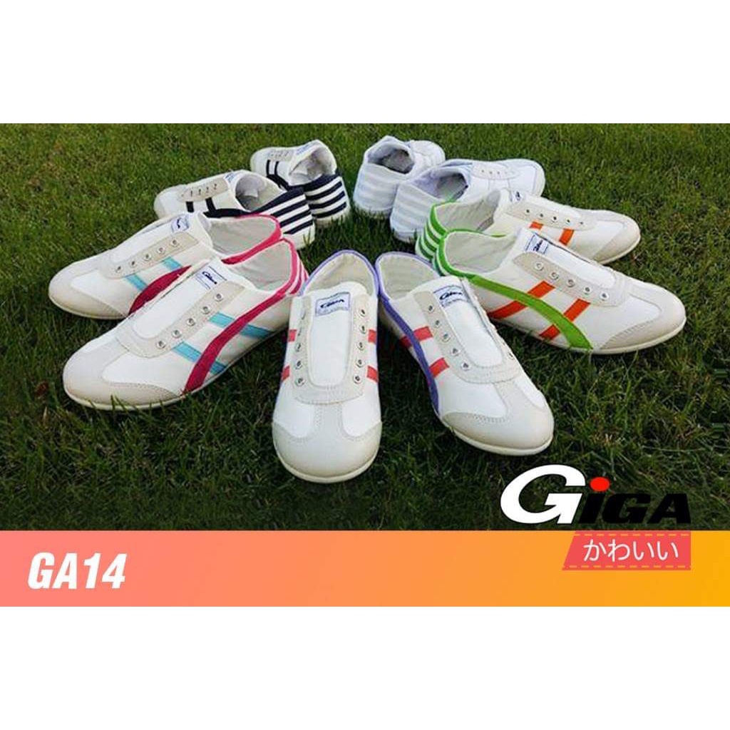 🔥ถูกสุด•ส่งไว•แท้ชัวร์💯🔥Giga รองเท้าผ้าใบSlip on เหยียบส้นได้ สุดชิค ฮอต รุ่นGA-14✨🔻มีเก็บเงินปลายทาง