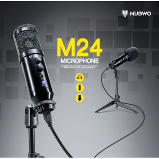 NUBWO New Microphone M24USB ไมโครโฟนรุ่นล่าสุดของNUBWO