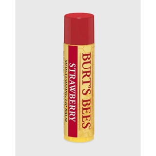 (พร้อมส่ง)*New*BURTS BEES STRAWBERRY MOISTURIZING LIP BALM