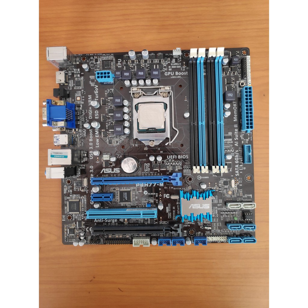 MAINBOARD (เมนบอร์ด) 1155 ASUS P8H77-M มือสอง