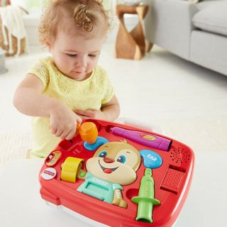 FISHER PRICE (ฟิชเชอร์ไพรซ์) ของเล่นชุดตรวจสัตว์เลี้ยงสำหรับคุณหมอตัวน้อยอายุ 18 เดือนขึ้นไป