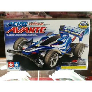 โมเดลรถรางทามิย่า 1/32 Tamiya Mini 4WD TA18701 Aero Avante (AR Chassis)