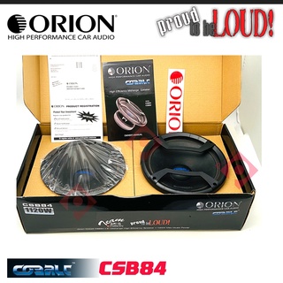 ลำโพงเสียงกลาง 8นิ้ว  Orion รุ่น CSB84 COBALT  กำลังเสียง 1120  วัตต์ ที่ 4โอม