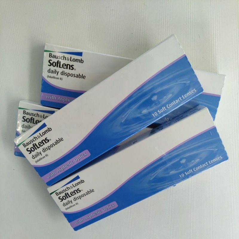 คอนแทคเลนส์ใส สายตาสั้น รายวัน 10's