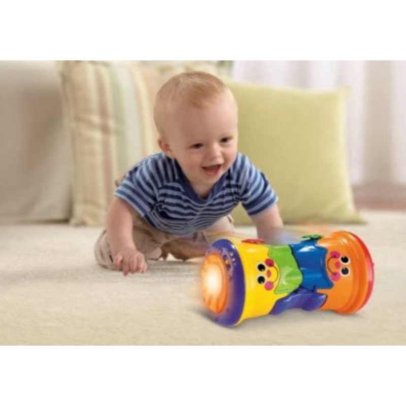 Fisher-Price Crawl-Along Drum Roll กลองชวนคลาน