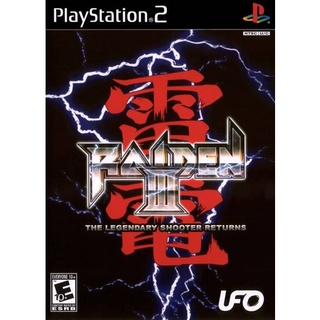 Raiden III แผ่นเกมส์ ps2