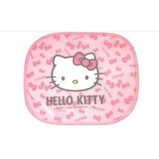 ม่านบังแดด Hello Kitty ในรถ (กันแดดด้านข้าง)​มี 2 ลาย 1 ชุดมี 2 ชิ้น ราคาชุดละ 120 บาท