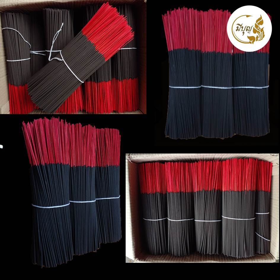 ธูปดำ ธูปสีดำ ธูปเปลือย ธูปไหว้พระราหู ธูปไหว้เทพเจ้า บรรจุ 1 กก. ขนาด 20,28, 32 ซม.*ออกใบกำกับได้*