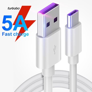 Tbb_ สายชาร์จ USB Type C 5A ชาร์จเร็ว สําหรับ Huawei P Mate