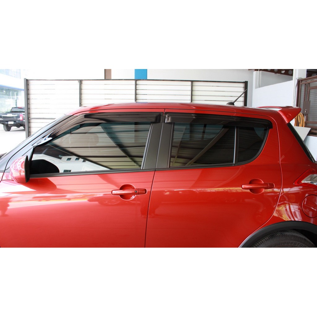 กันสาด กันสาดประตู คิ้วกันสาด บังลมประตู Suzuki Swift 2012