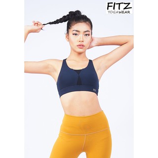 สปอร์ตบรา บราโยคะ บราออกกำลังกาย Fitz - Buno Sports Bra - Blue *พร้อมส่ง*