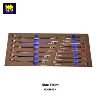 ชุดประเเจปากตายเเหวนฟรี ถาดโฟม BLUE-POINT NO.BPS5A Ratcheting Combination Wrench Set