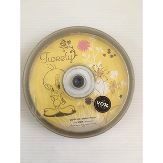 แผ่นเปล่า CD-R  52X  700MB ลาย Tweety