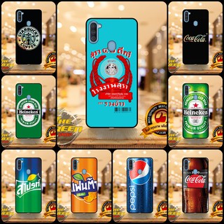 เคสสกรีนลายเครื่องดื่มSamsung A6+ A6 plus J82018 / A8 2018 / A8+ A8 plus 2018 / C9 C9pro / A9 A9 Pro