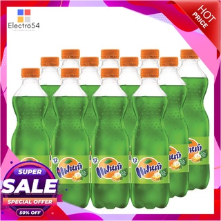 แฟนต้า น้ำอัดลม กลิ่นฟรุตพันช์ 450 มล. แพ็ค 12 ขวดน้ำอัดลมและน้ำหวานFanta Soft Drink Fruit Punch 450 ml x 12 bottles