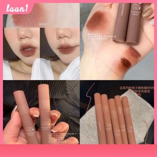 ขายดี Daimanpu Chestnut Velvet Matte Liquid Lipstick ลิปกลอสกันน้ําติดทนนาน Nude ลิปสติกผู้หญิง Red Lip Tint Beauty / Daimanpu Chestnut ลิปสติกสีใหม่ ลิปกลอส ลิปโคลน ลิปสติก ลิปกลอส เกาลัด โคลน ละอองกํามะหยี่ เมฆ เนื้อแมตต์【Luun1】