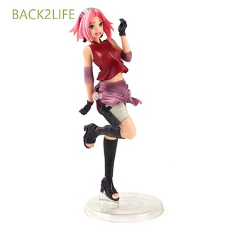 BACK2LIFE Model Toy Haruno Sakura Collectible Action Figure Naruto Shippuden Naruto Gals Toy Figures Anime Naruto 20-23cm PVC Hyuga Hinata