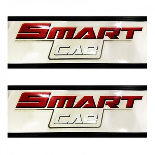 สติกเกอร์ แต่งซิ่ง ลายข้างรถ ติดกระจก รถยนต์ SMART CAB (STICKERCAR) 84-racing