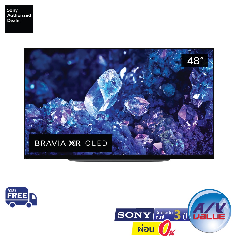 Sony Bravia OLED 4K TV รุ่น XR-48A90K ขนาด 48 นิ้ว A90K Series ( 48A90K , A90 ) ** ผ่อน 0% **