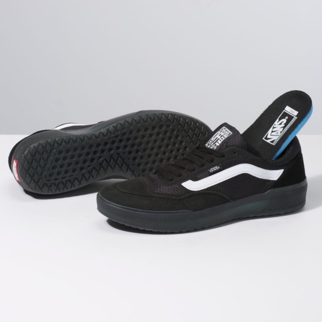 VANS AVE PRO BLACK WHITE SNEAKERS สินค้ามีประกันแท้ | Shopee Thailand