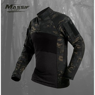 เสื้อ Massif shirt เสื้อ Combat shirt เสื้อยุทธวิธี เสื้อเดินป่า