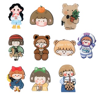 CROCS จี้การ์ตูนกบ หมี นักบินอวกาศ สําหรับตกแต่งรองเท้าเด็ก