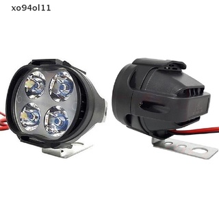 Xo94ol ไฟสปอตไลท์ LED 12W 12V สําหรับติดด้านหน้ารถมอเตอร์ไซค์ 1 ชิ้น