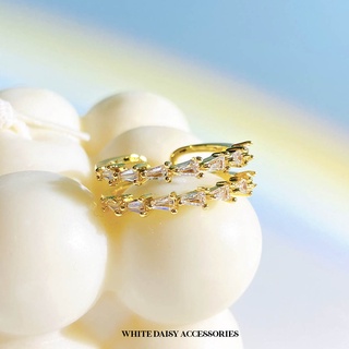 Lizzy 18K Gold Plated Zircon Ring แหวนแฟชั่น แหวนสีทอง แหวนผู้หญิง #WD206