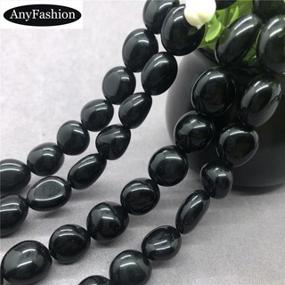 ลูกปัดสีดํา Obsidian Xaga Diy