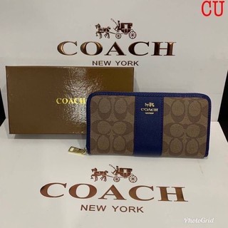 กระเป๋าสตางค์ Coach ใบยาวของแท้ พร้อม อปก. เลือกสี เช็คของ ทักแชทจ้า ของไปไวมาก