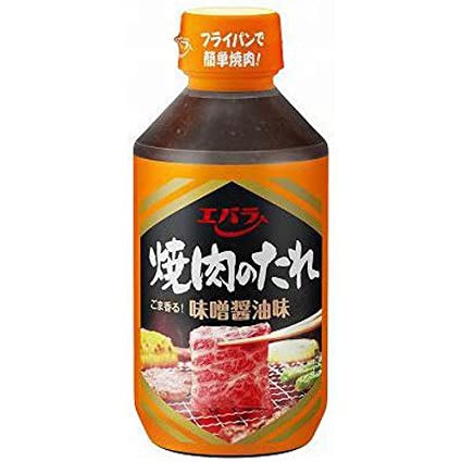 Ebara Yakiniku sauce miso soy sauce  ซอสปิ้งย่างญี่ปุ่นผสมมิโซะ 295 กรัม