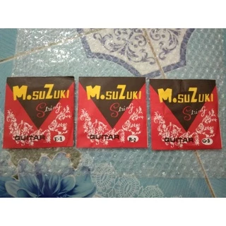 สายพิณ 3 สาย ครบเซท 1-2-3 #Suzuki ของแท้!! ดีดง่าย ไม่เจ็บนิ้ว