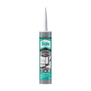 วัสดุประสานและอุดรอยรั่ว โพลีเมอร์อุดรอย SISTA POLYMER SEALANT 290 มล. สีขาว