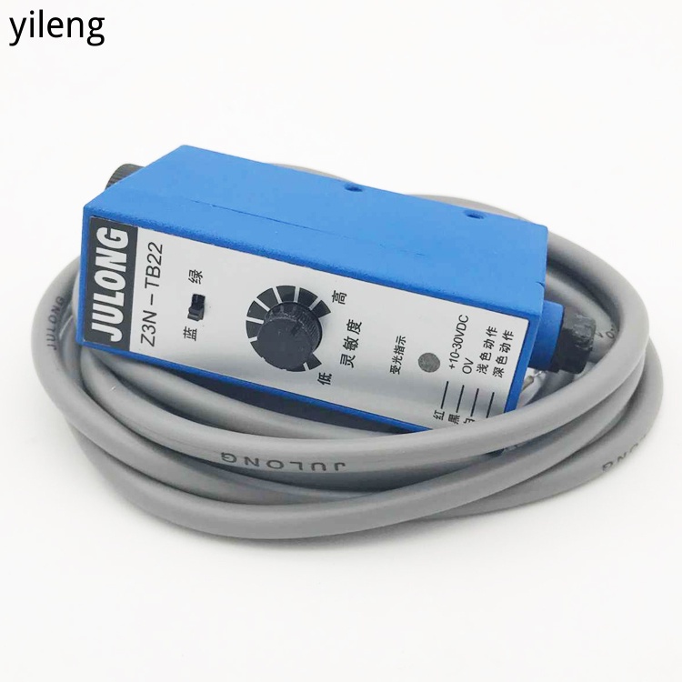 Julong Color Sensor Z3N-TB22 รหัสสี Photoelectric Sensor Z3N-TB22 T22-2 TW22 Z3S-T22