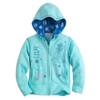 🇺🇸 ของแท้ Disney USA - [Size 9/10] H1516 Frozen Zip Hoodie for Girls