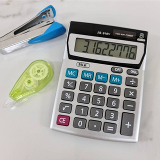 [818V] เครื่องคิดเลข พร้อมส่ง 8หลัก calculator คิดเลขตั้งโต๊ะ ราคาถูก คิดเลขนักเรียน เครื่องคิดเลขพกพา